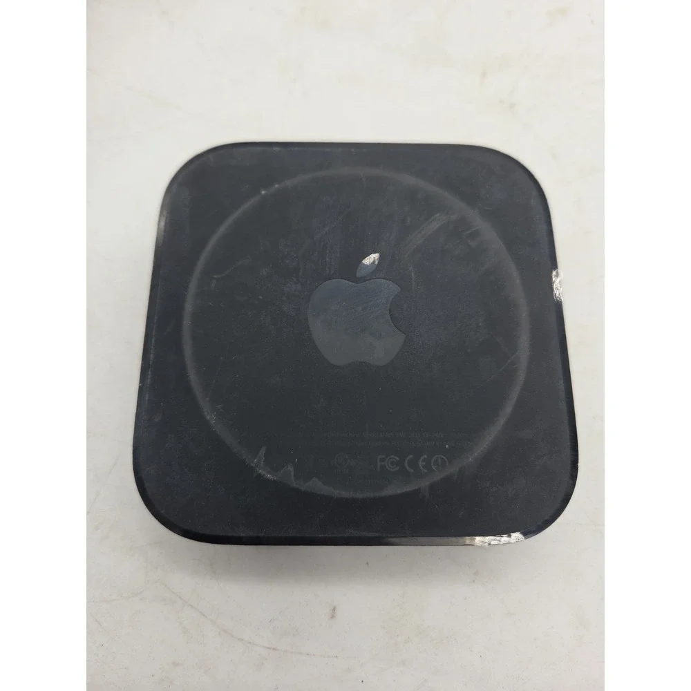 APPLE TV 3rd Gen Model A1469 W/Power Cable, No Remote - TESTED, WORKS!